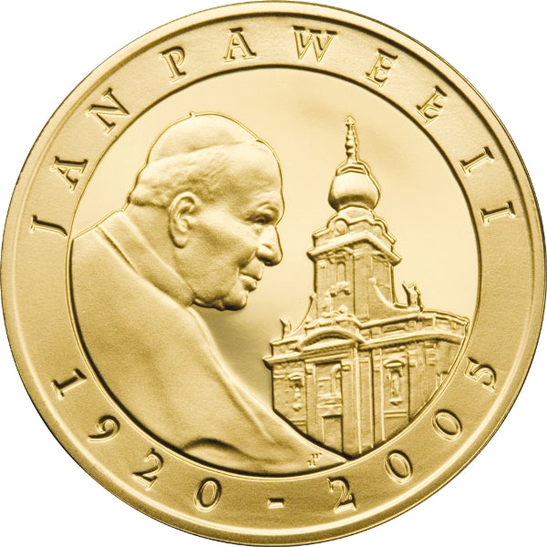 Papież Jan Paweł II (1920-2005) (platerowana)