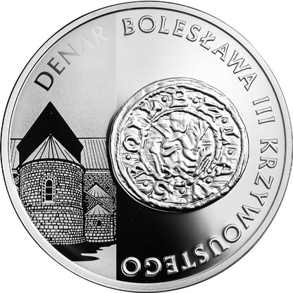 Denar typu 2. Bolesława Krzywoustego