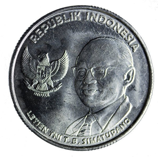 Indonezja 500 Rupiah 2016 - T. B. Simatupang