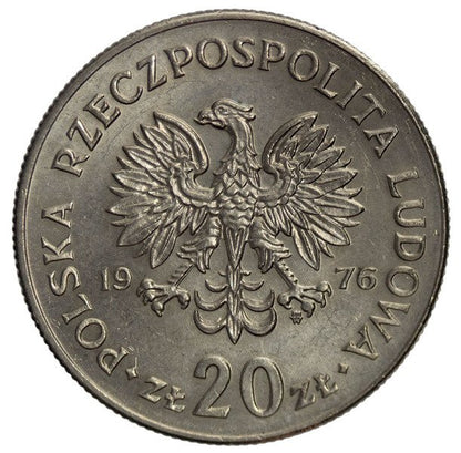 Polska 20 Złotych 1976 - Marceli Nowotko