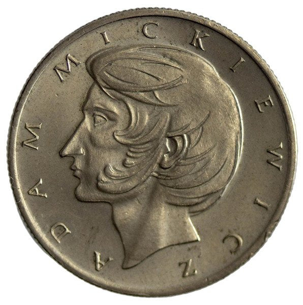 Polska PRL 10 Złotych 1975 - Adam Mickiewicz