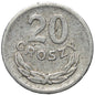 Polska PRL 20 Groszy 1968