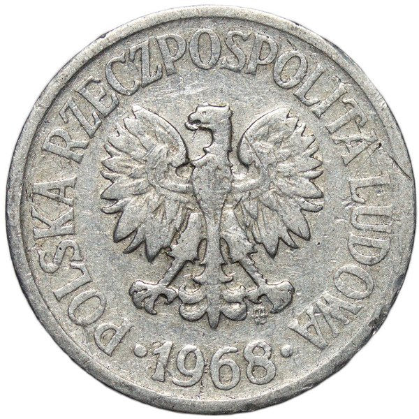 Polska PRL 20 Groszy 1968