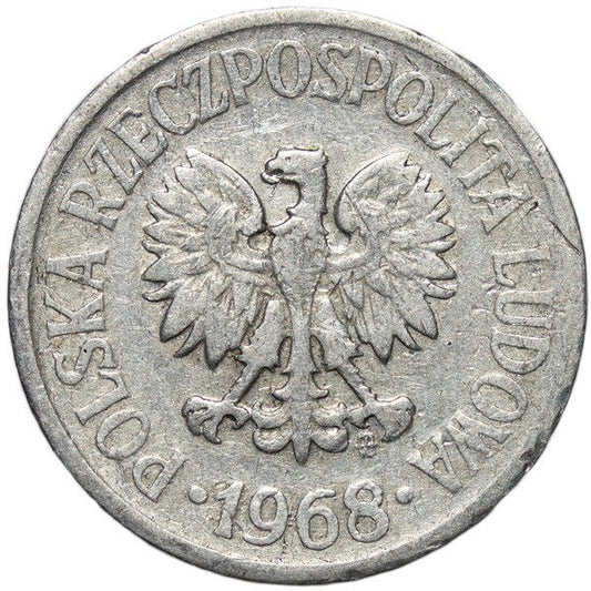 Polska PRL 20 Groszy 1968