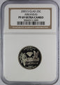 USA 25 Centów 2003 - Arkansas, Quarter - NGC PF69 Ultra Cameo